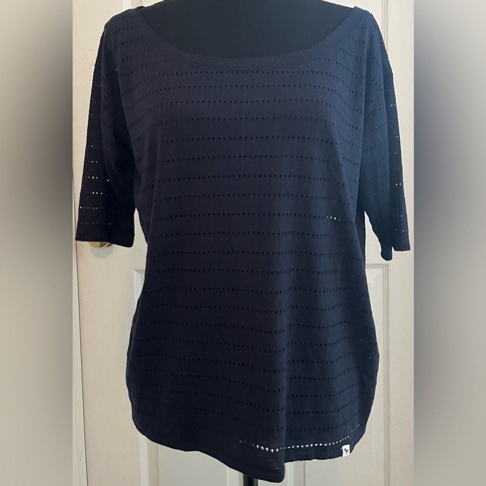 Elegant Blue Women's Top